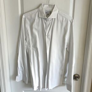 Nordstrom Rack slim fit white dress shirt